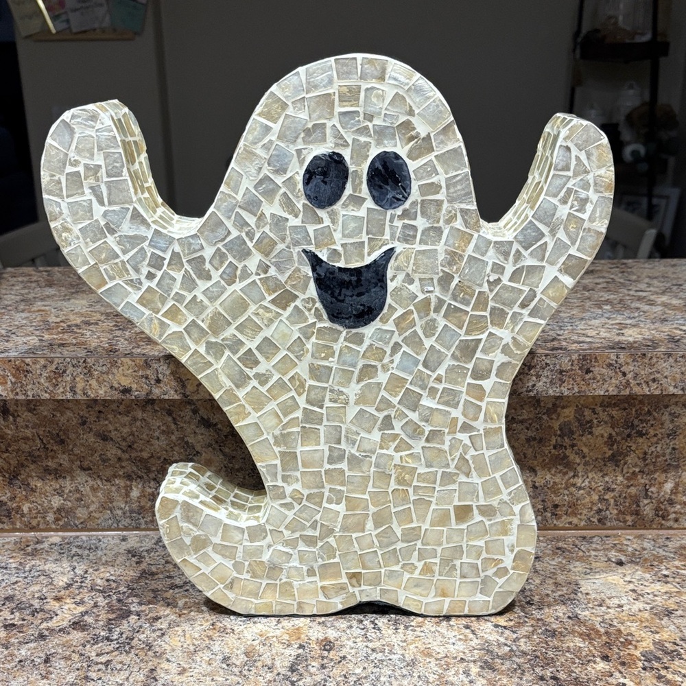 Mosaic Ghost Decor